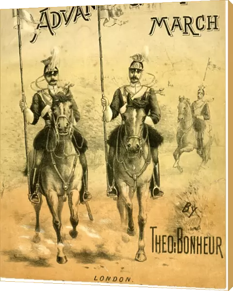 Music cover, The Advance Guard, March