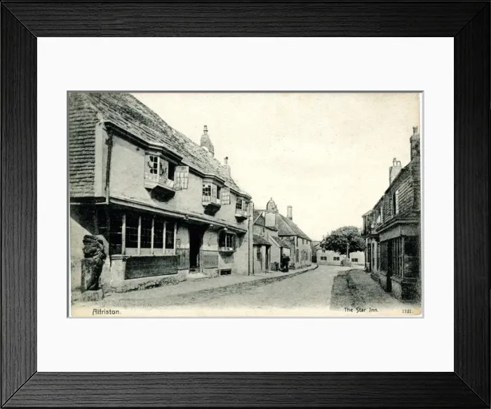 Framed Print : The Star Inn, Alfriston, East Sussex Framed Print : The Star Inn, Alfriston, East Sussex