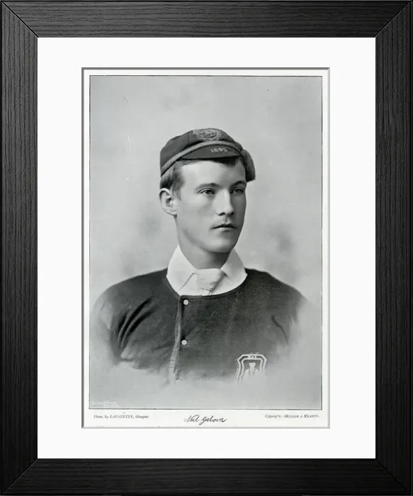 Framed Print : Neil Gibson, Scottish Football International player Framed Print : Neil Gibson, Scottish Football International player