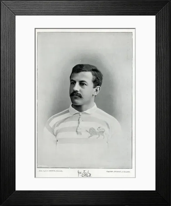 Framed Print : S P Bell, rugby player Framed Print : S P Bell, rugby player