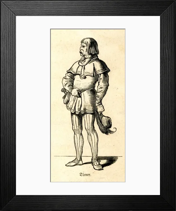 Framed Print : German Childrens Theatre Costume Framed Print : German Childrens Theatre Costume
