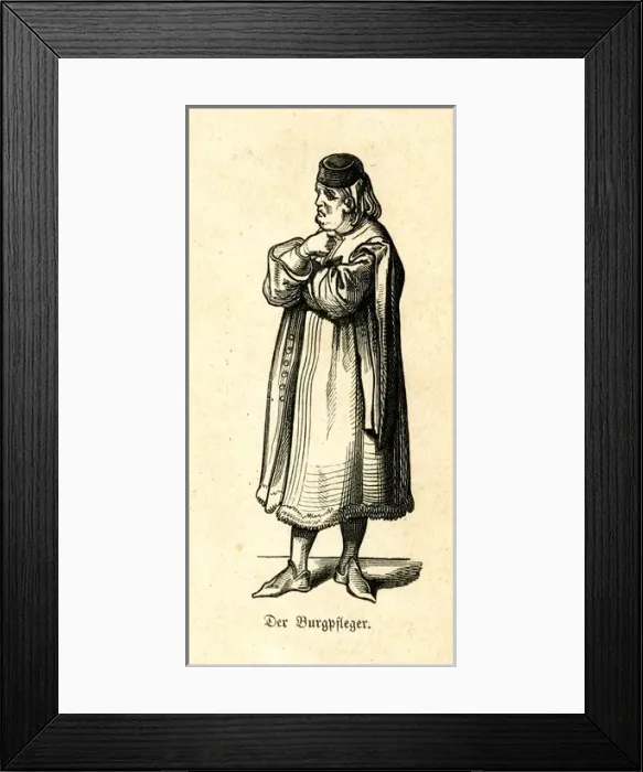 Framed Print : German Childrens Theatre Costume Framed Print : German Childrens Theatre Costume