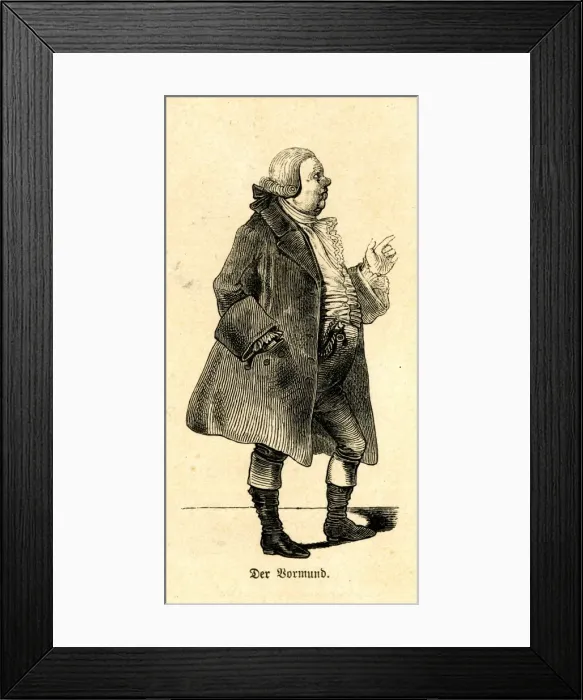 Framed Print : German Childrens Theatre Costume Framed Print : German Childrens Theatre Costume