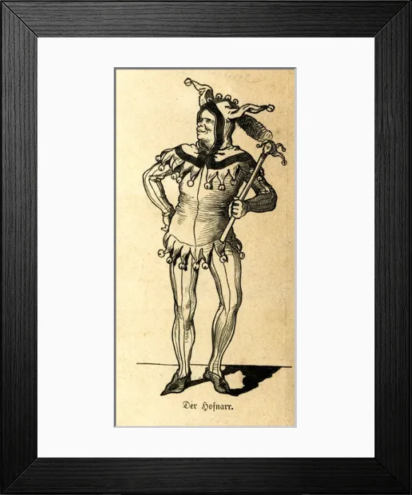 Framed Print : German Childrens Theatre Costume Framed Print : German Childrens Theatre Costume