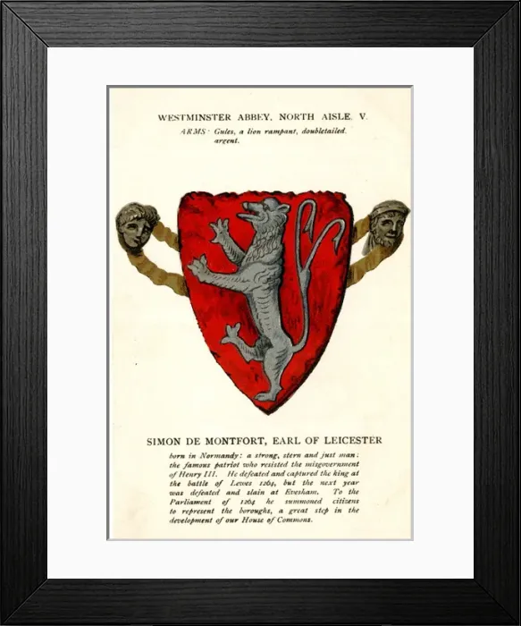Framed Print : Heraldic Arms, Westminster Abbey, London Framed Print : Heraldic Arms, Westminster Abbey, London