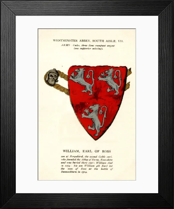 Framed Print : Heraldic Arms, Westminster Abbey, London Framed Print : Heraldic Arms, Westminster Abbey, London