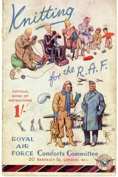 Instruction booklet, Knitting for the RAF, WW2