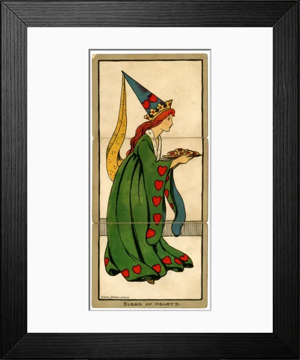 Framed Print : Little Folks Misfitz Playing Cards Framed Print : Little Folks Misfitz Playing Cards