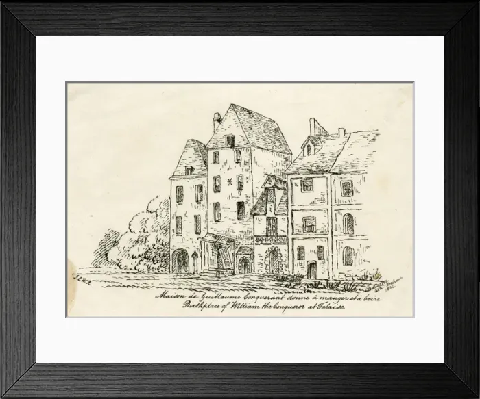 Framed Print : Birthplace of William the Conqueror, Normandy, France Framed Print : Birthplace of William the Conqueror, Normandy, France