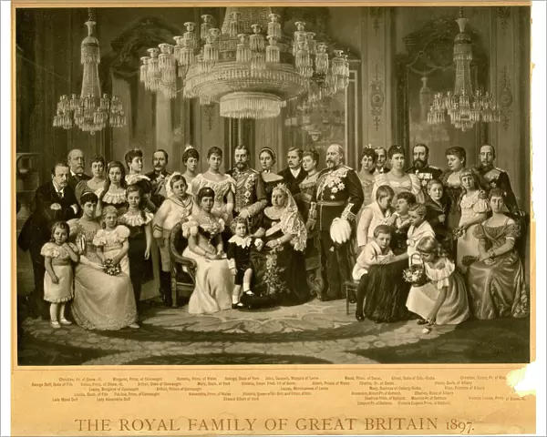The Royal Family of Great Britain 1897