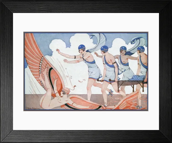 Framed Print : Artwork by Joseph Kuhn-Regnier Framed Print : Artwork by Joseph Kuhn-Regnier