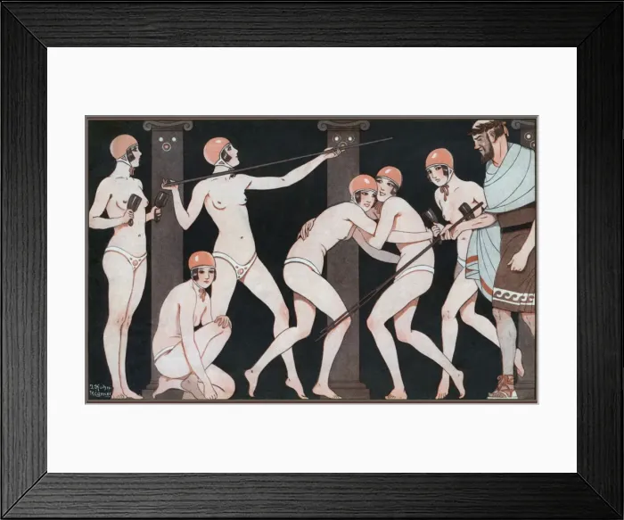 Framed Print : Artwork by Joseph Kuhn-Regnier Framed Print : Artwork by Joseph Kuhn-Regnier