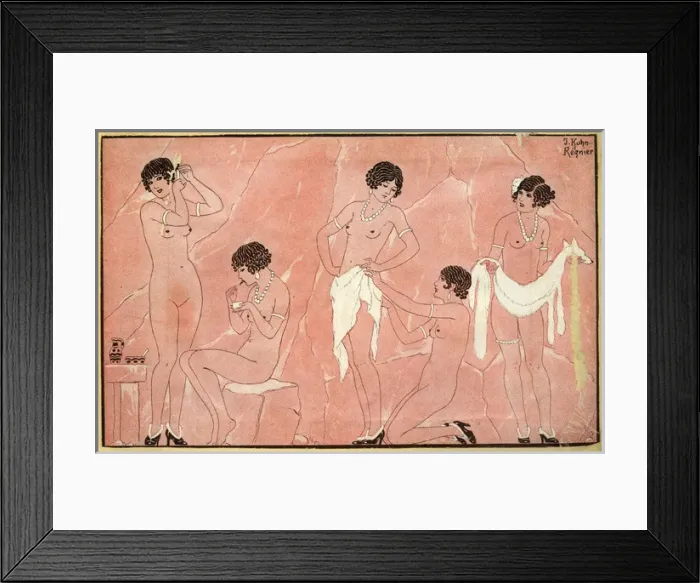 Framed Print : Artwork by Joseph Kuhn-Regnier Framed Print : Artwork by Joseph Kuhn-Regnier