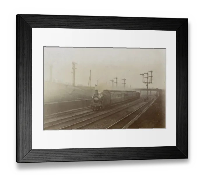 Framed Print : Steam train at Acton, West London Framed Print : Steam train at Acton, West London