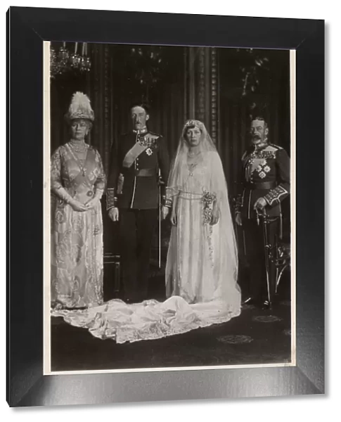 King George V, Queen Mary, Princess Marys wedding