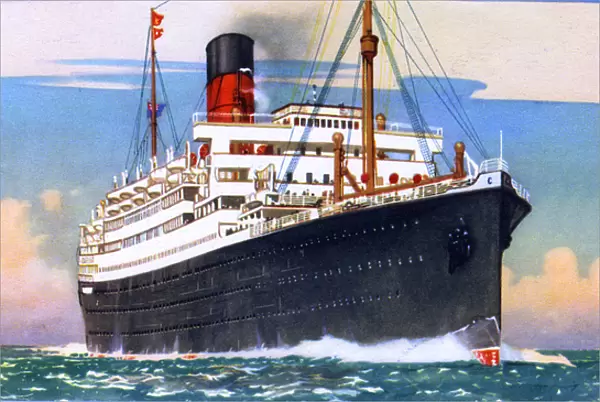 Cunard ocean liner RMS Scythia