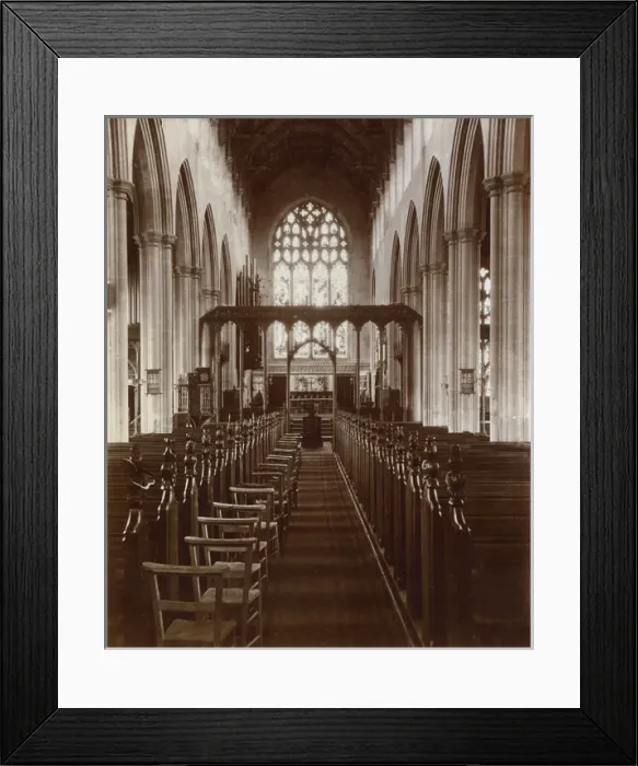 Framed Print : Interior of St Edmunds Church, Southwold, Suffolk Framed Print : Interior of St Edmunds Church, Southwold, Suffolk