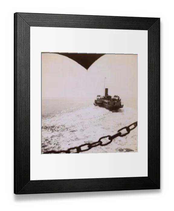 Framed Print : Walton Belle setting off from the pier, Southwold, Suffolk Framed Print : Walton Belle setting off from the pier, Southwold, Suffolk