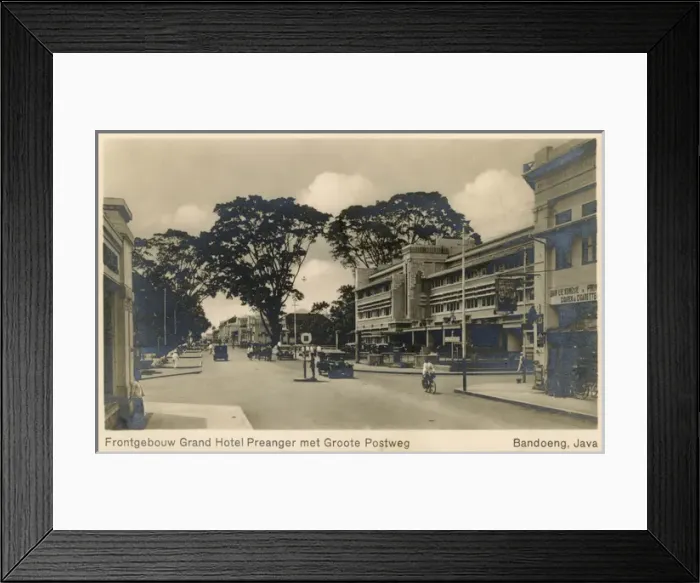 Framed Print : Grand Hotel Preanger, Bandung, West Java, Indonesia Framed Print : Grand Hotel Preanger, Bandung, West Java, Indonesia