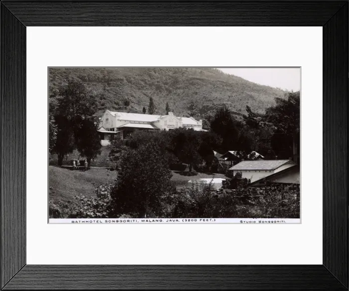 Framed Print : Spa Hotel Songgoriti, Malang, East Java, Indonesia Framed Print : Spa Hotel Songgoriti, Malang, East Java, Indonesia