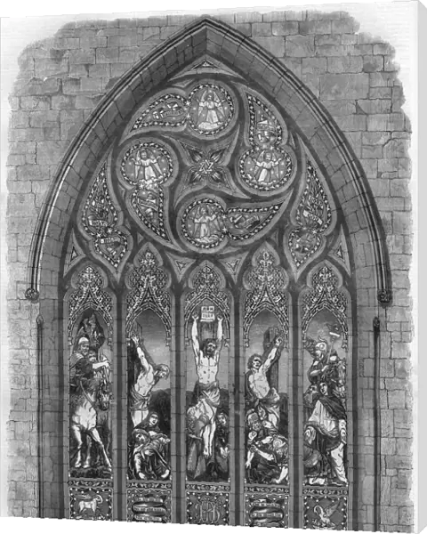 Ballantine stained glass window, 1862
