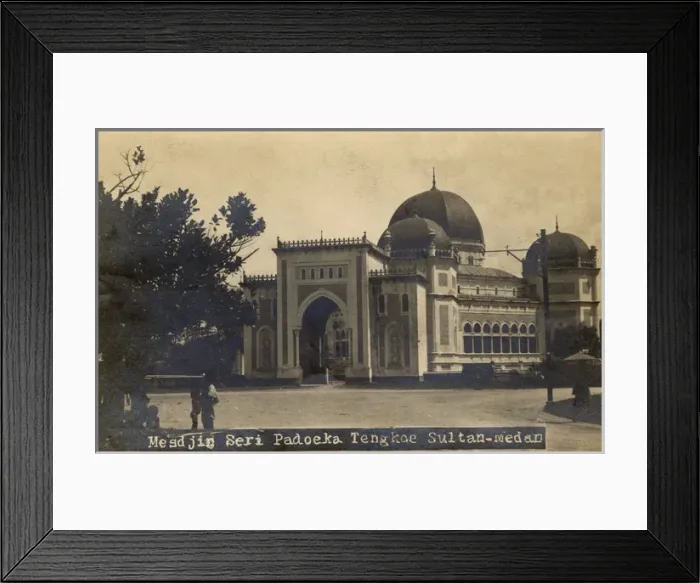 Framed Print : Great Mosque, Medan, Sumatra, Indonesia Framed Print : Great Mosque, Medan, Sumatra, Indonesia