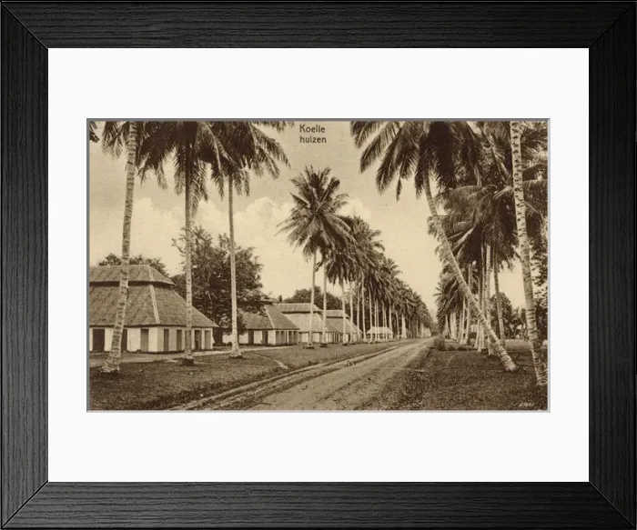 Framed Print : Native houses, Sumatra, Indonesia Framed Print : Native houses, Sumatra, Indonesia