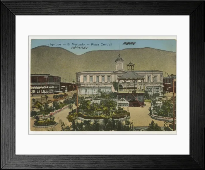 Framed Print : Plaza Condell, Iquique, Tarapaca, Chile, South America Framed Print : Plaza Condell, Iquique, Tarapaca, Chile, South America