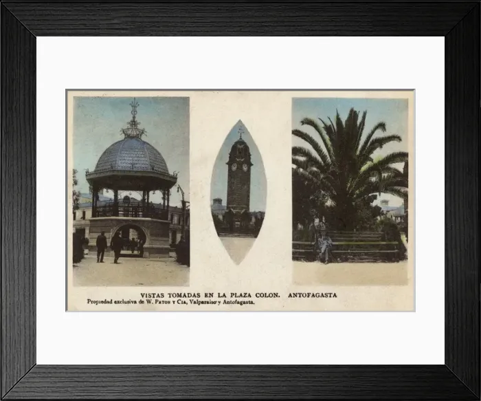 Framed Print : Plaza Colon, Antofagasta, Chile, South America Framed Print : Plaza Colon, Antofagasta, Chile, South America