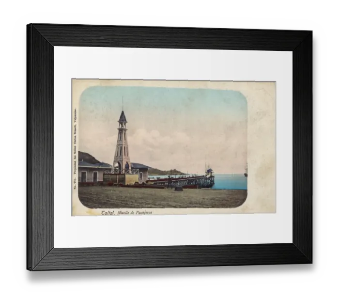 Framed Print : Beacon tower at Taltal, Antofagasta, Chile, South America Framed Print : Beacon tower at Taltal, Antofagasta, Chile, South America