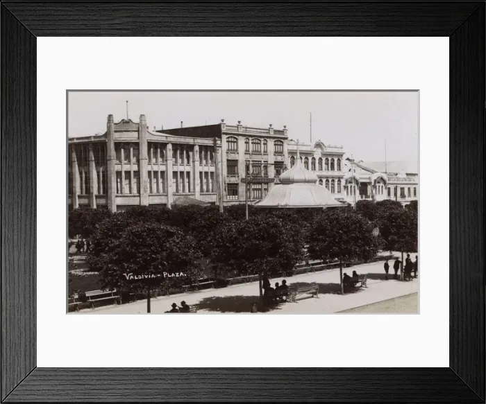 Framed Print : Plaza de la Republica, Valdivia, Chile, South America Framed Print : Plaza de la Republica, Valdivia, Chile, South America