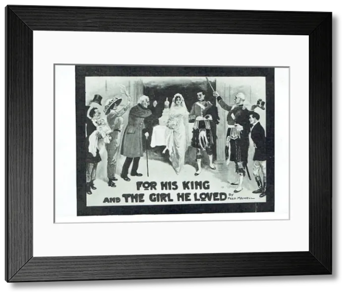 Framed Print : For His King and the Girl He Loved by Fred Maxwell Framed Print : For His King and the Girl He Loved by Fred Maxwell