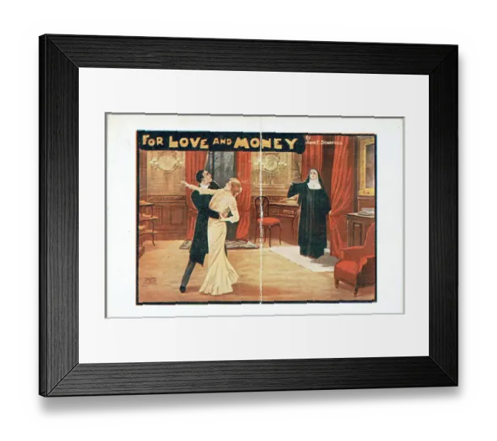 Framed Print : For Love and Money by John Stanfield Framed Print : For Love and Money by John Stanfield