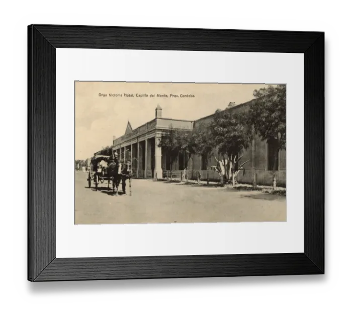 Framed Print : Hotel, Capilla del Monte, Argentina, South America Framed Print : Hotel, Capilla del Monte, Argentina, South America