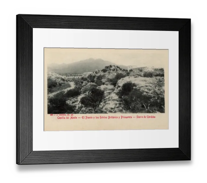 Framed Print : Bridge, Capilla del Monte, Argentina, South America Framed Print : Bridge, Capilla del Monte, Argentina, South America