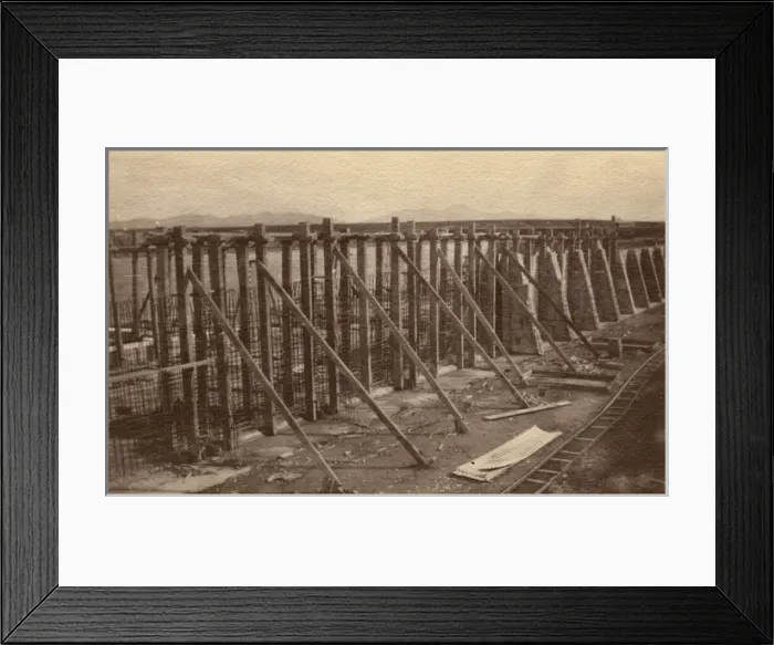 Framed Print : Construction work, Argentina, South America Framed Print : Construction work, Argentina, South America