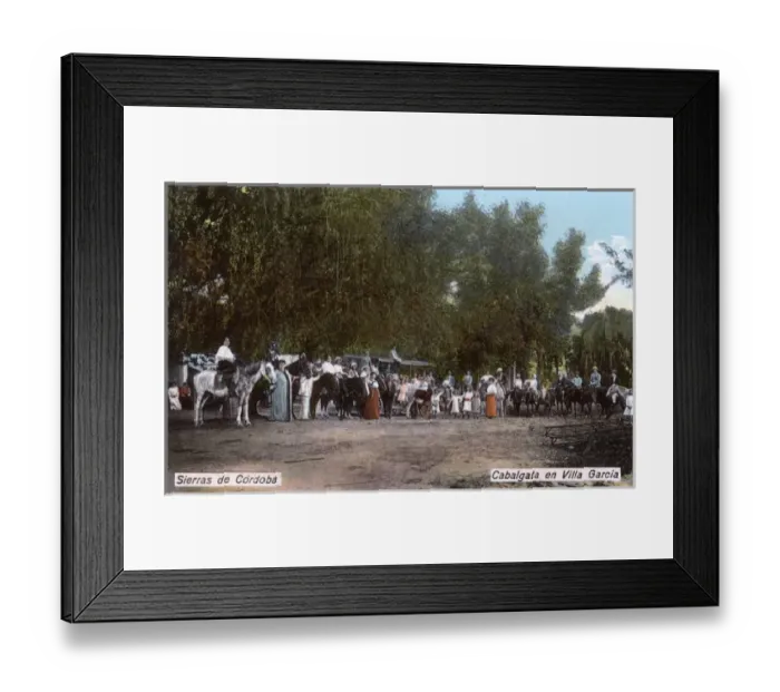 Framed Print : Cavalcade, Villa Garcia, Argentina, South America Framed Print : Cavalcade, Villa Garcia, Argentina, South America