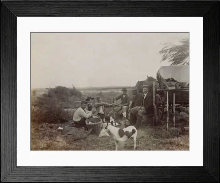 Framed Print : Picnickers, Sancti Spiritu, Argentina, South America Framed Print : Picnickers, Sancti Spiritu, Argentina, South America
