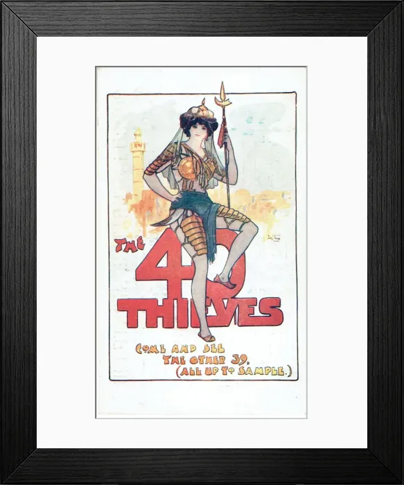 Framed Print : The Forty Theives by Ian Query Framed Print : The Forty Theives by Ian Query