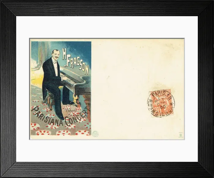 Framed Print : Harry Fragson Parisiana Concert Framed Print : Harry Fragson Parisiana Concert