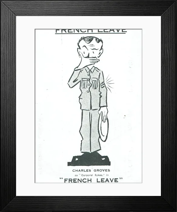 Framed Print : French Leave by Reginald Berkeley Framed Print : French Leave by Reginald Berkeley