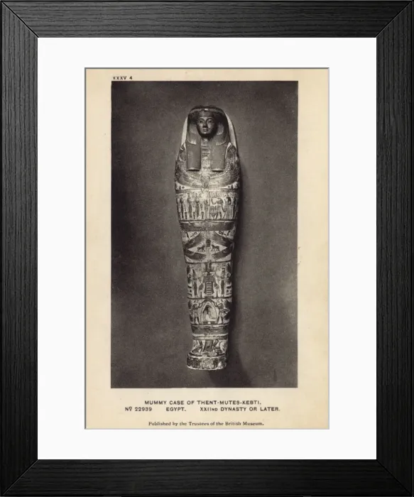 Framed Print : Egyptian Mummy in British Museum, London - Tayesmutengebtiu Framed Print : Egyptian Mummy in British Museum, London - Tayesmutengebtiu