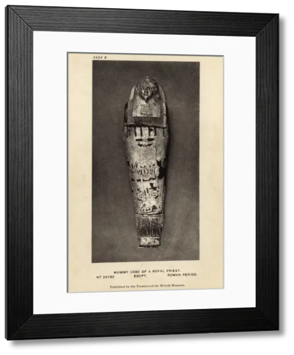Framed Print : Egyptian Mummy in British Museum, London - Hornedjitef Framed Print : Egyptian Mummy in British Museum, London - Hornedjitef
