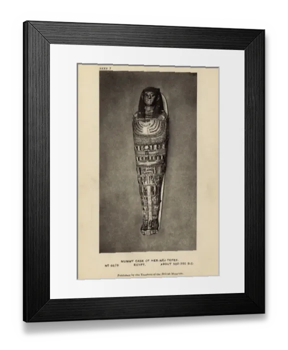 Framed Print : Egyptian Mummy in British Museum, London - Hornedjitef Framed Print : Egyptian Mummy in British Museum, London - Hornedjitef