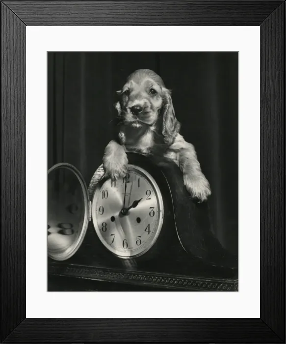 Framed Print : Susi - with mantel clock Framed Print : Susi - with mantel clock