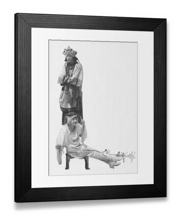 Framed Print : Two portratis of Rosie Dolly, 1915 Framed Print : Two portratis of Rosie Dolly, 1915