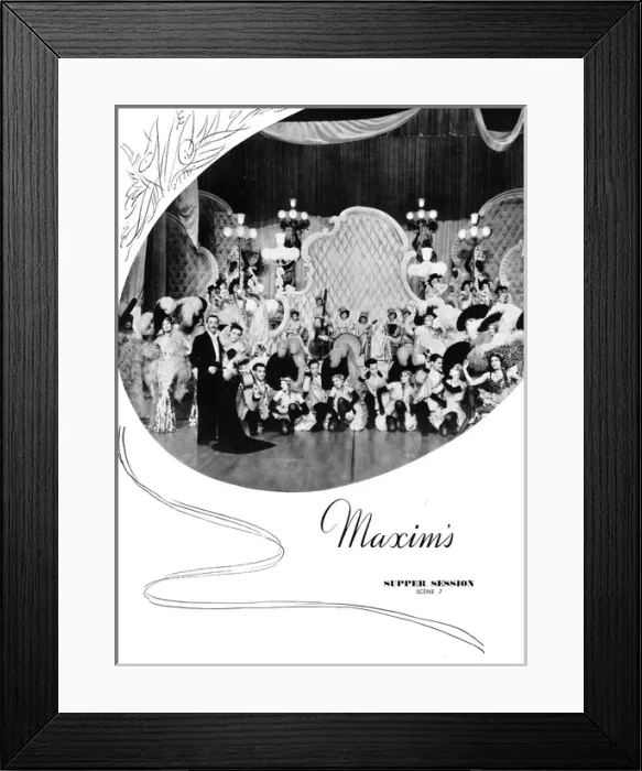 Framed Print : The Maxims scene in Montmartre a Minuit at the London Casin Framed Print : The Maxims scene in Montmartre a Minuit at the London Casin