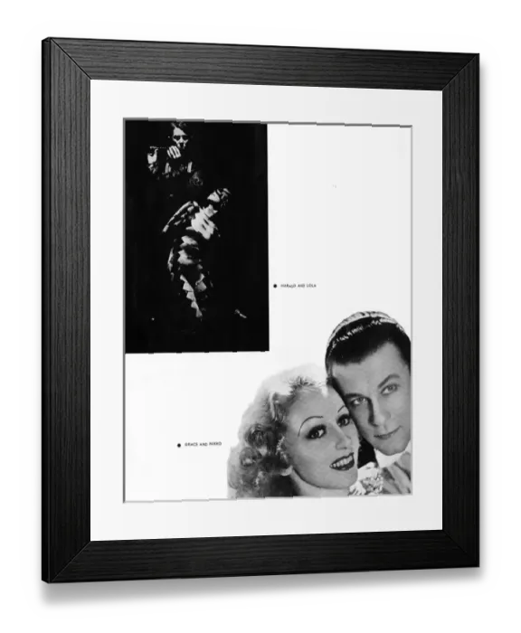 Framed Print : Performers from the dinner show Plaisirs de Paris Framed Print : Performers from the dinner show Plaisirs de Paris