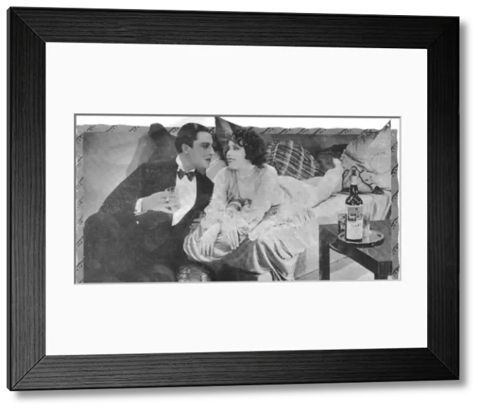 Framed Print : A scene from the French film L Emprise, 1929 Framed Print : A scene from the French film L Emprise, 1929