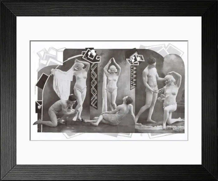 Framed Print : The French dancers Roseray and Capella, 1927 Framed Print : The French dancers Roseray and Capella, 1927